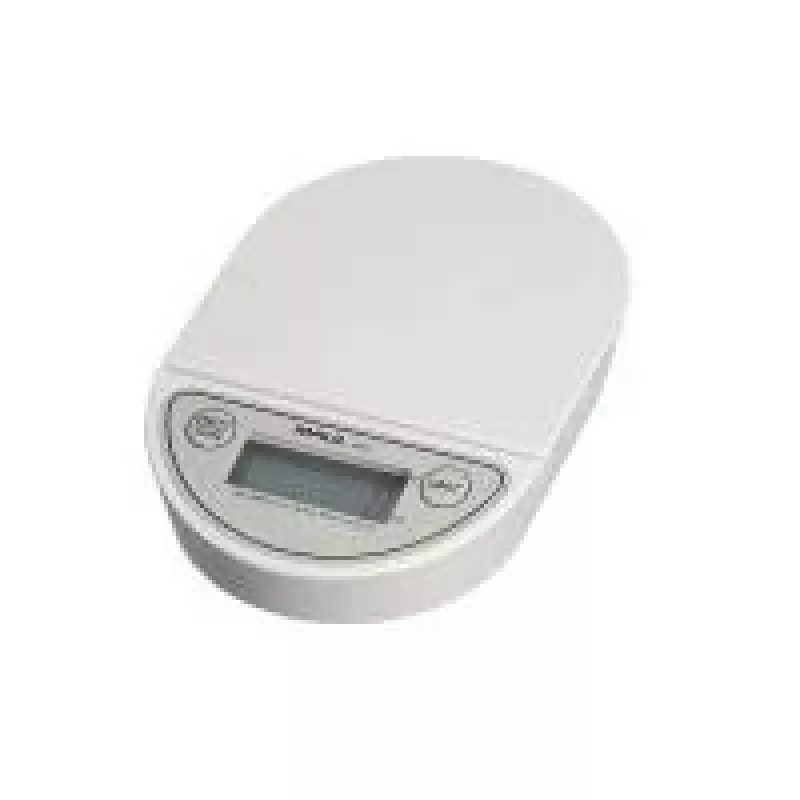 MAULoval Digitale Briefwaage 2000g mit Ein-Knopf-Bedienung, Silber 1622002