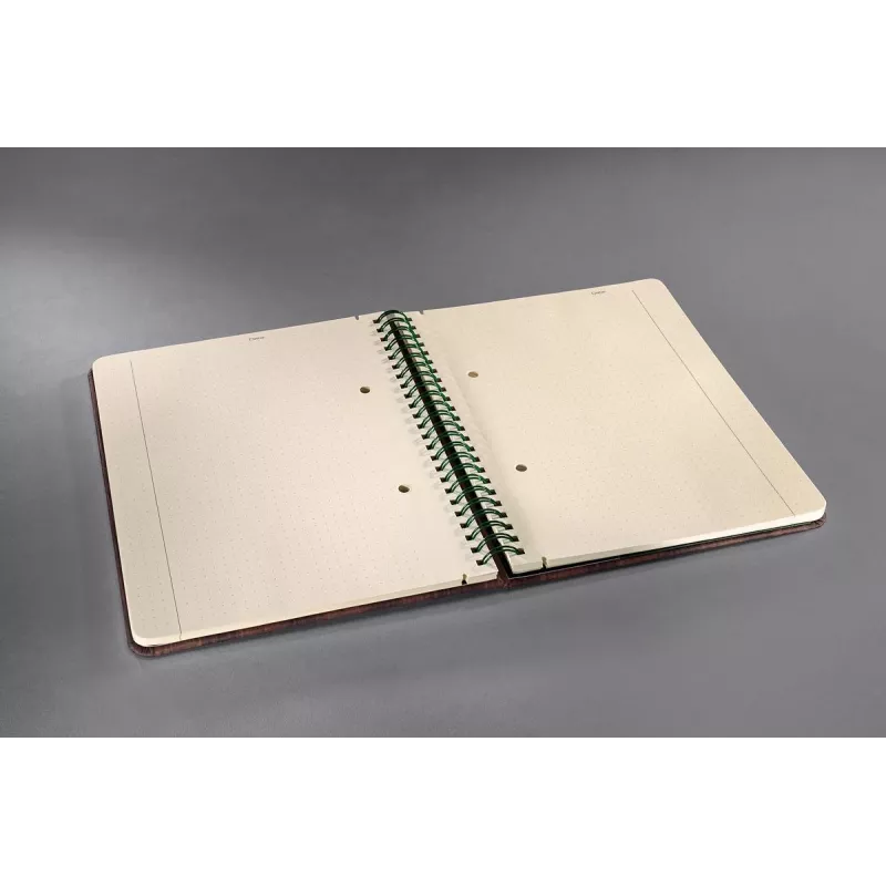 Sigel Conceptum CO675 Spiralnotizbuch A5 punktiert Hardcover Braun 160 Blatt