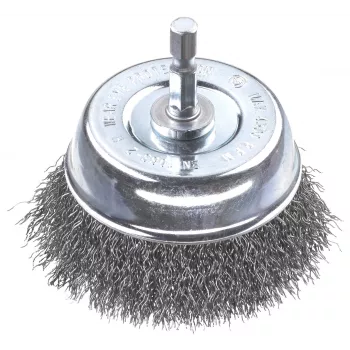 kwb Topfbürste - Gezwirnter Knoten - 0,3 mm - 6 mm - 7,5 cm - Metall - Stein - Metall (606330)