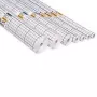 HERMA Buchschutzfolie, selbstklebend, 400 mm x 25 m, transparent, glänzendes PP, Rasterlinien 7025