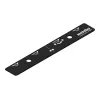 Metabo 629022000 Führungsschienenverbinder, Aluminium, Schwarz, 2er-Pack