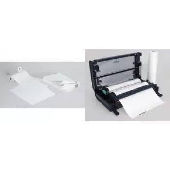 SIGEL TP111 Premium Endlospapier Thermopapier, A4, 76 g/m² topbeschichtet, blanko, Kreuzperforation, mit Steuermarke, 1000 Blatt
