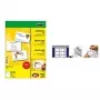 SIGEL DP939 Visitenkarten Hochweiß 85 x 55 mm 200 g/m² 600 Karten (60 Blatt x 10)