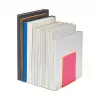 MAUL Buchstützen 10 x 10 x 13 cm Neonpink (Paar)