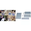 WEDO Schriftenschablonen-Set, 5 mm, 10 mm, 20 mm, Transparent, Kunststoffetui (70 12)