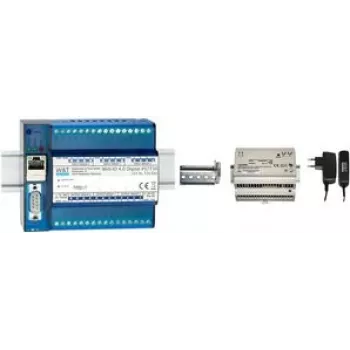 W&T Web-IO 4.0 Digital, 12x Eingang, 12x Ausgang – Ethernet TCP/IP Schaltsignal-Steuerungs- und Überwachungsmodul 57730