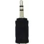 LogiLink CA1102 Stereo-Headset-Adapter 3,5mm Stecker auf 2,5mm Buchse Schwarz