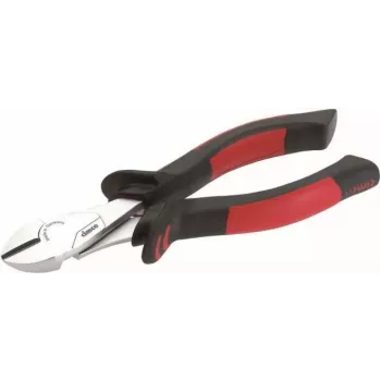 CIMCO Kraft-Seitenschneider 200mm, ölgehärtet, induktionsgehärtete Schneiden, ergonomischer 2-Komponenten-Griff, Rot/Schwarz 100528