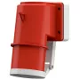 MENNEKES 400 Aufputz-Gerätestecker 16A 5-polig 6h 400V IP44 Rot