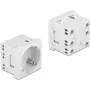 Delock Easy 45 Typ F Steckdose mit Shutter, Weiß RAL 9003, 16 A, 250 V, 10er-Pack 81324