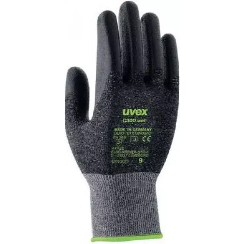 Uvex Handschutz Strick-HS C300 Wet Schutz-Arbeitshandschuhe Größe 7 6054207