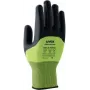 Uvex Handschutz Strick-HS C500 wet plus Schnittschutzhandschuhe, Größe 7, Anthrazit/Limette 6049607