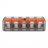 WAGO 221-415 COMPACT Verbindungsklemme 5-Leiter 4 mm², 25er-Pack