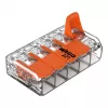 WAGO 221-415 COMPACT Verbindungsklemme 5-Leiter 4 mm², 25er-Pack