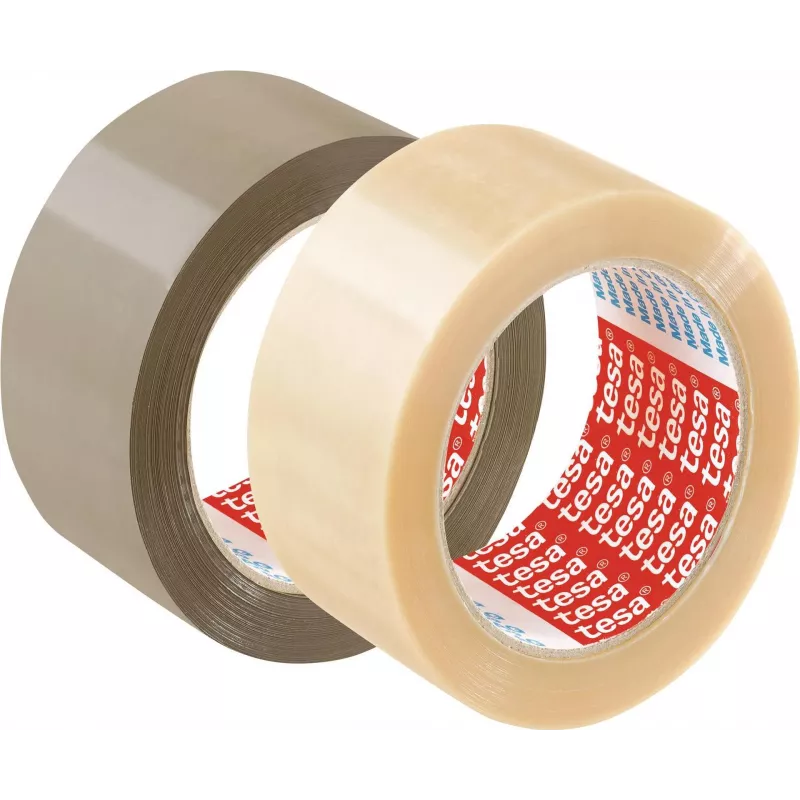 TESA ultra starkes 66 m PVC transparentes Verpackungsband (57176)