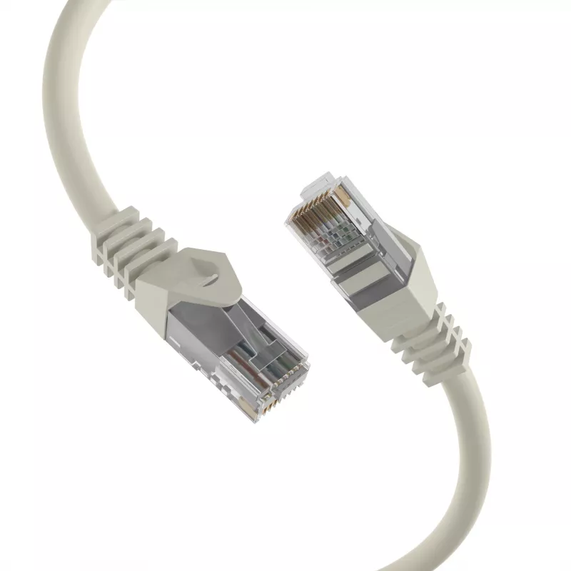 EFB Elektronik RJ45 Patchkabel Cat.5e U/UTP LSZH CCA AWG24/7 Grau 1m K8110GR.1