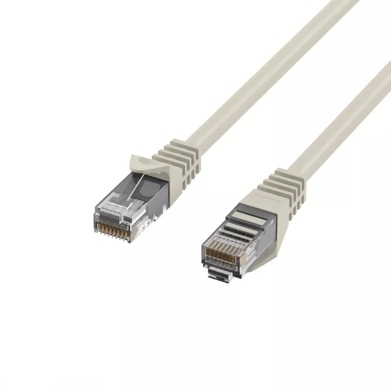 EFB Elektronik RJ45 Patchkabel Cat.5e U/UTP LSZH CCA AWG24/7 Grau 1m K8110GR.1