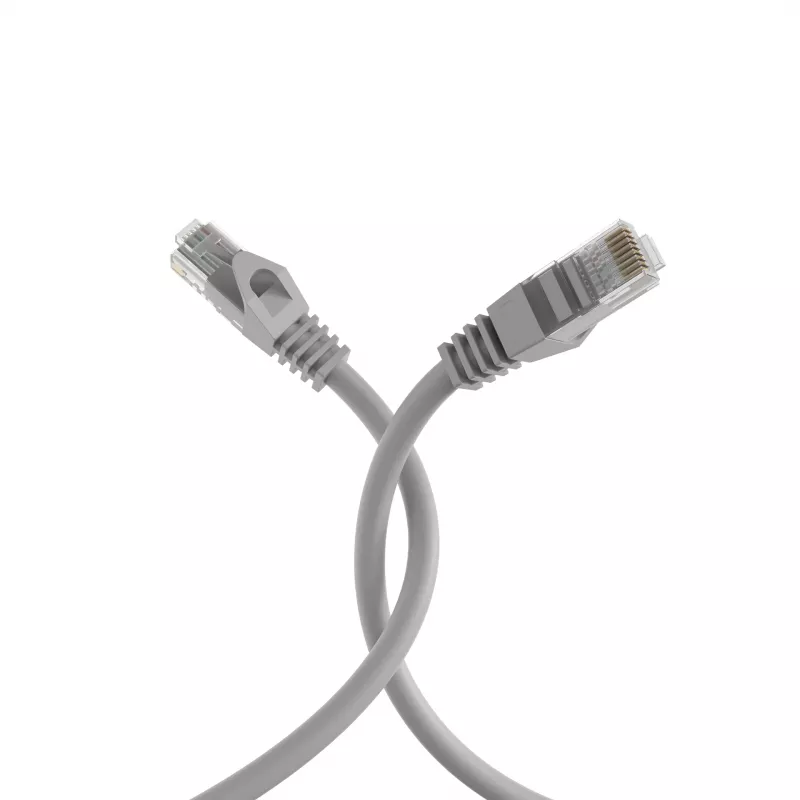 EFB Elektronik RJ45 Patchkabel Cat.5e U/UTP LSZH CCA AWG24/7 Grau 1m K8110GR.1