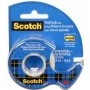 3M Scotch Wall-Safe Klebeband mit Handabroller, 19mm x 16,5m, Transparent, Rückstandsfrei Ablösbar 183-EFDG