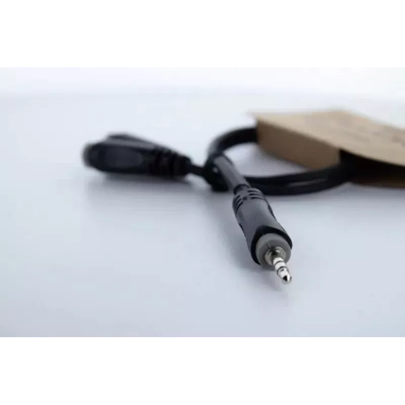 Cordial 14883 3,5 mm Stereo-Y-Adapterkabel, 1x Klinke Stecker auf 2x Klinke Buchse, 0,3 m, Schwarz
