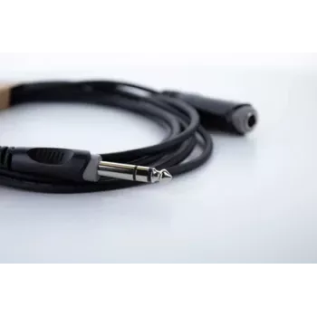 Cordial 14826 6,3 mm Stereo-Klinken-Verlängerungskabel 10 m Schwarz