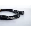 Cordial 14826 6,3 mm Stereo-Klinken-Verlängerungskabel 10 m Schwarz