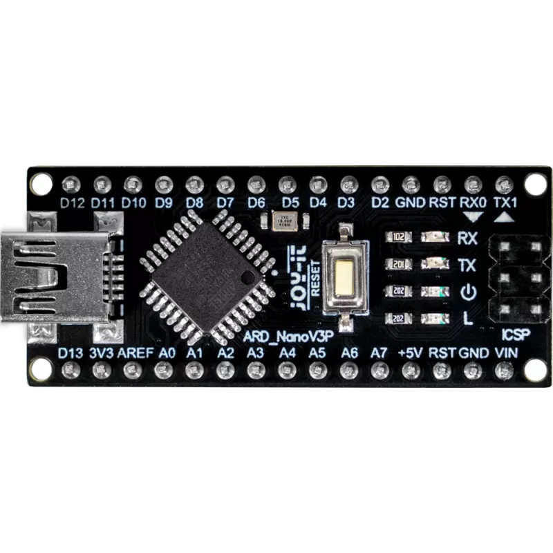 Joy-IT ARD Nano V3P Arduino-kompatibles Nano-Board ATmega328P Mini-USB