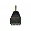 GÜDE 7960 3,5mm 3-poliger Klinkenstecker-Adapter