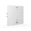 MDT BE-TAL55T1.B1 KNX Taster mit Temperatursensor, 1-fach, RGB-W Status-LED, Reinweiß Glänzend
