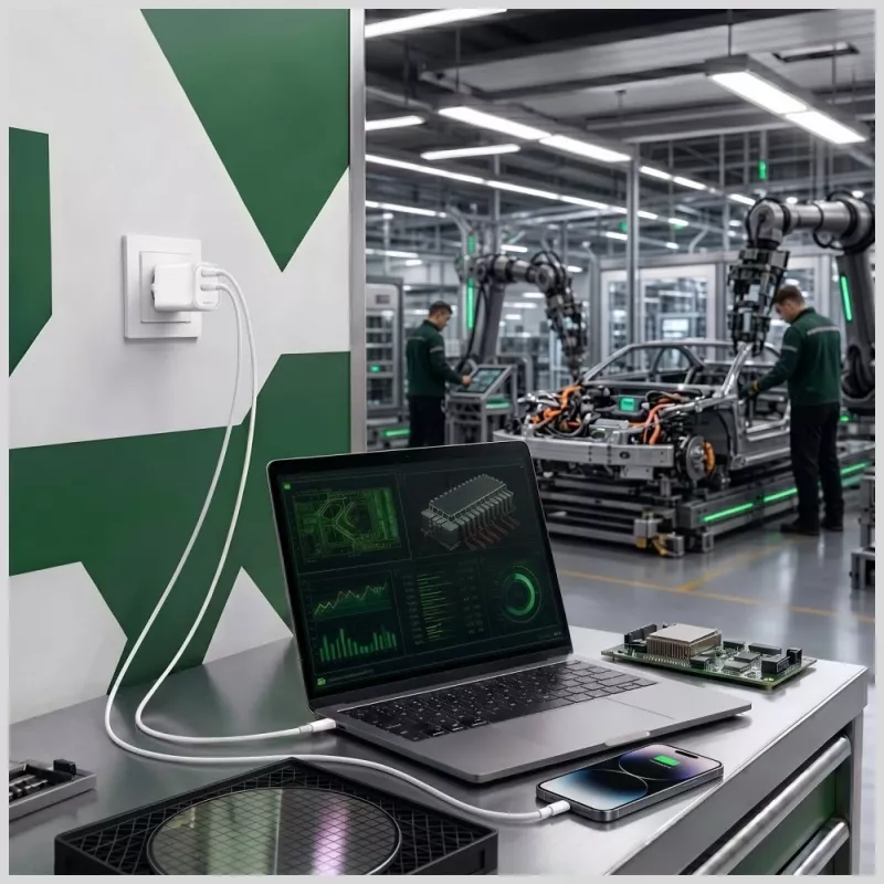 4smarts PDPlug SiC Dual 45W 2C Weißes Wandladegerät