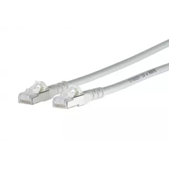 METZ CONNECT 1308450388-E Cat6a S/FTP Netzwerk-Patchkabel, RJ45, 0,3 m, Weiß