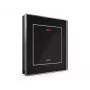 MDT Glastaster II Light 1-fach RGBW Schwarz KNX Glas-Taster mit Temperatursensor BE-GTL10S.01S