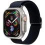 VONMÄHLEN Woven Loop für Apple Watch 44/45/49mm, Navy