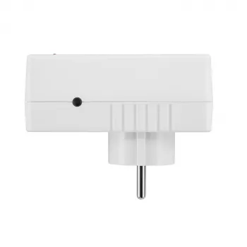 H-Tronic 1114720 Wassermelder mit externem Sensor, Stecker, 230V AC, Akustischer Alarm 85 dB, Relaisausgang, 2m Sensorkabel