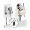 H-Tronic 1114725 netzbetriebener Wassermelder mit externem Sensor