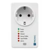 H-Tronic 1114725 netzbetriebener Wassermelder mit externem Sensor