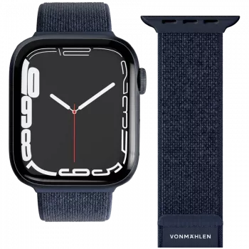 VONMÄHLEN Fitness Loop 2 Smartwatch Armband für Apple Watch 40/41/42mm, Marineblau, Einheitsgröße