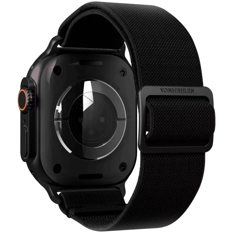 VONMÄHLEN Classic Nylon Loop 44, 45, 46, 49mm One Size All, Schwarz