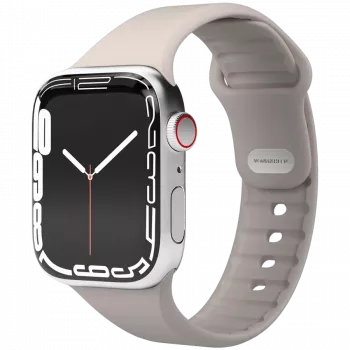 VONMÄHLEN Classic Band 2 für Apple Watch 44mm, 45mm, 49mm, Einheitsgröße, Creme