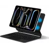 DIGISTOR HK ESR iPad Pro 13 inch (M4, 2024) Tastaturhülle mit verstellbarem magnetischem Standfuß, abnehmbarer Schutzhülle, Rebound 360 Serie, Grau