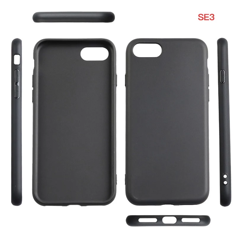 MRDISC iPhone SE 3 128 GB (2022) Rückseitenabdeckung Schwarz TPU (MG-BCIPSE22SW)