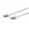METZ BTR 13084V7588-E Ultraflex500 Cat.6A S/FTP Patchkabel RJ45 Weiß 7,5m