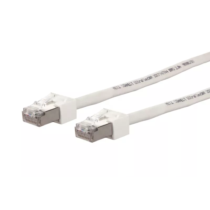 METZ BTR 13084V7588-E Ultraflex500 Cat.6A S/FTP Patchkabel RJ45 Weiß 7,5m