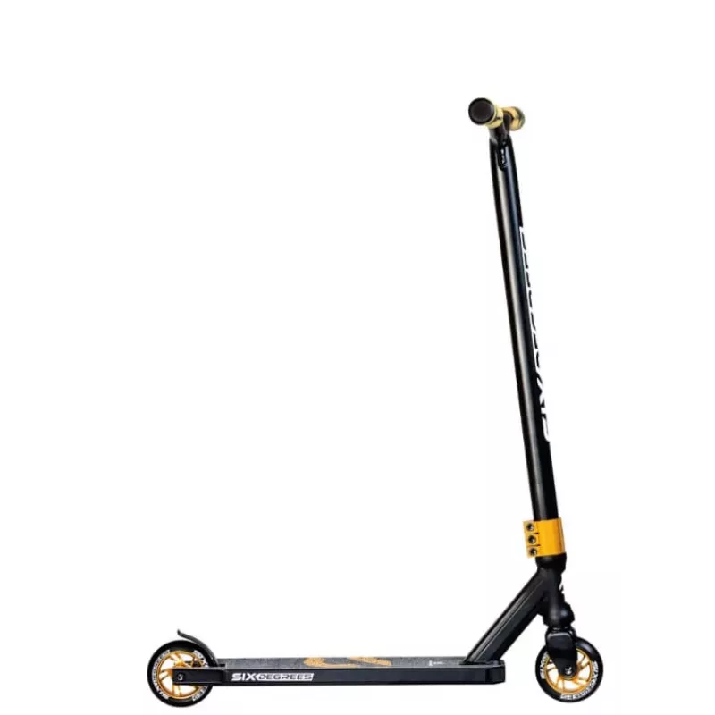 Six Degrees AU 548 Stunt Scooter - Schwarz/Gold