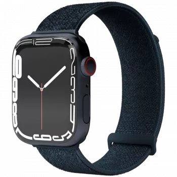 VONMÄHLEN Fitness Loop 2 Smartwatch-Armband für 44mm, 45mm, 46mm, 49mm Gehäuse, Einheitsgröße, Marineblau
