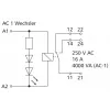 METZ Connect RM21 Miniatur-Leistungsrelais 24 V AC 1 Wechsler 16 A PCB 11051110
