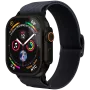 VONMÄHLEN Classic Nylon Loop für Apple Watch 40/41/42 mm, One Size, Navy Black