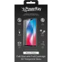 PowerRay Ultra Robuster 3D Full Glue Displayschutz aus Glas für iPhone 7/8, Schwarz PR-3DFGIPH8BL