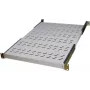 IT-BUDGET 19 inch Festboden für Rack, 150 kg Traglast, 650 mm Tiefe, Lichtgrau 90ITB19FBX650G