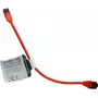 IT-BUDGET Cat.8.1 Slim Ethernet Patchkabel, S/FTP, 40 Gbps, 2000 MHz, LSZH, PoE+, Rot, 0,5 m 90ITBSLIM81PK050R